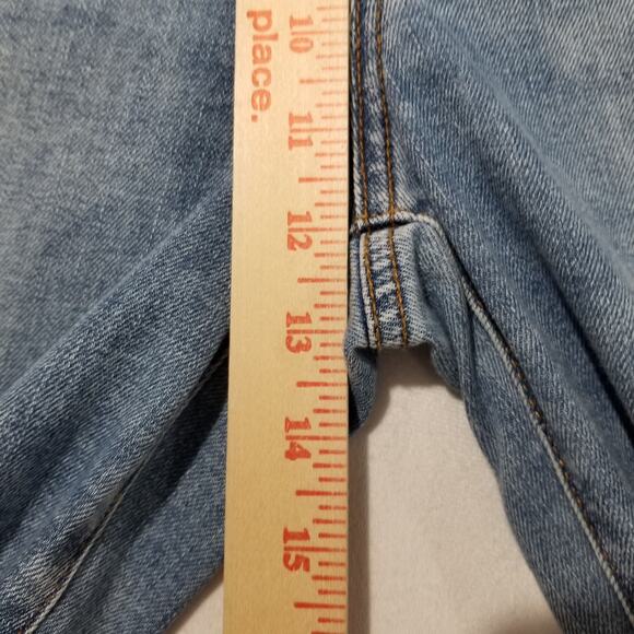 Chicos Jeans Sized 1.5 10R So Slimming Wide Leg Frayed Hem High Rise 570383758 - Picture 10 of 13